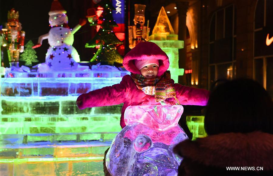 Harbin is dubbed China's 'ice city' in the far northeast.