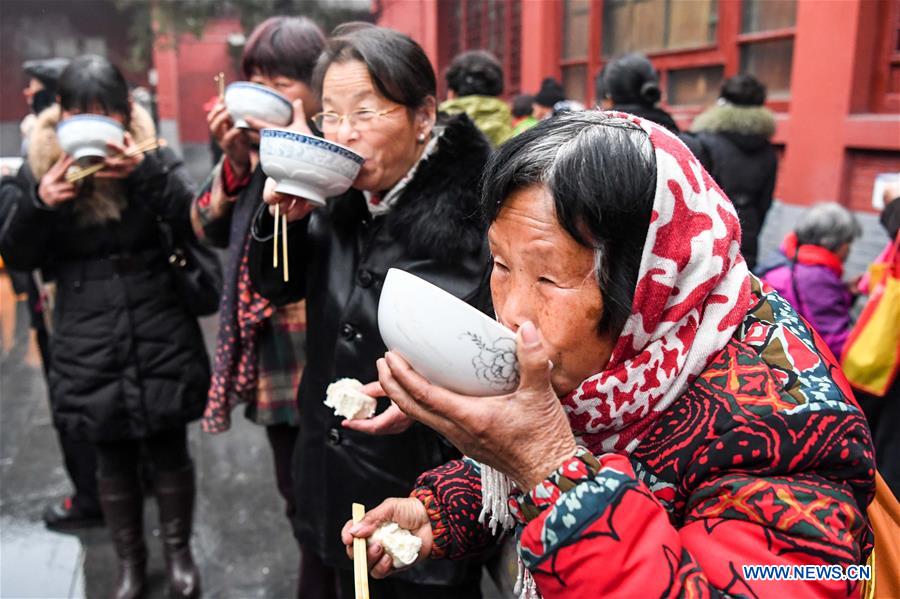 CHINA-LABA FESTIVAL-PORRIDGE (CN) 