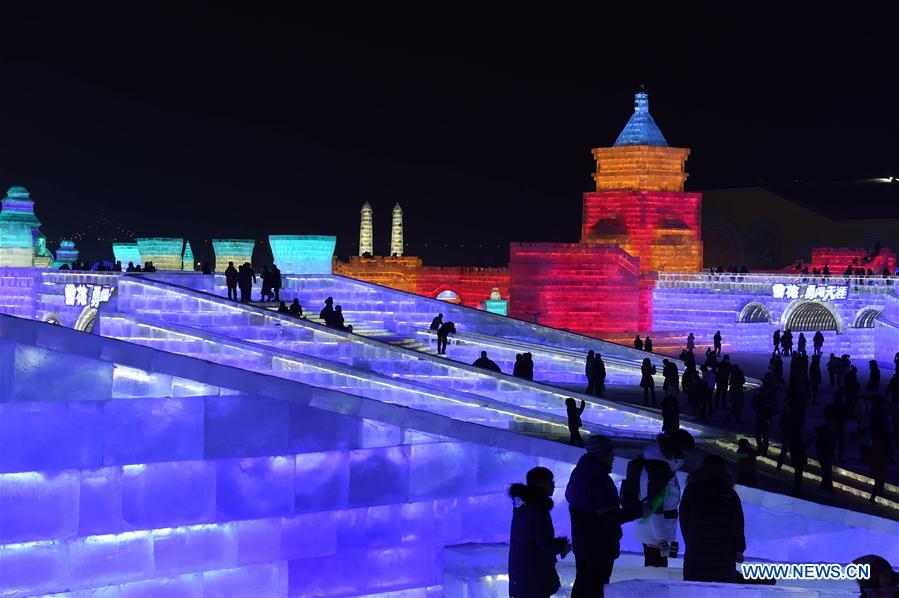 CHINA-HARBIN-ICE AND SNOW WORLD-OPENING (CN)