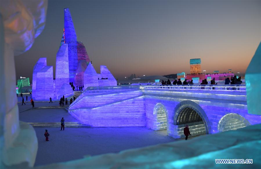CHINA-HARBIN-ICE AND SNOW WORLD-OPENING (CN)