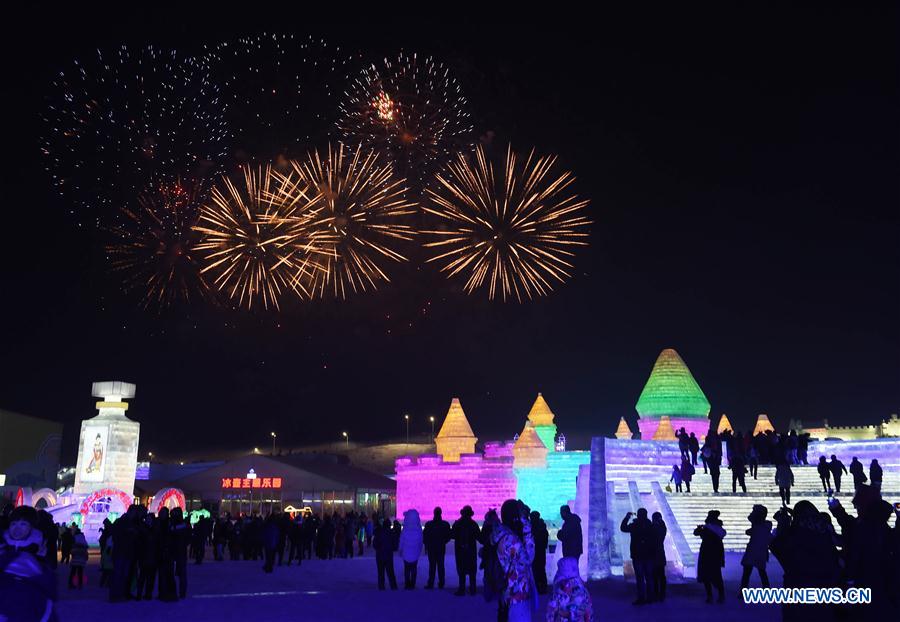 CHINA-HARBIN-ICE AND SNOW WORLD-OPENING (CN)
