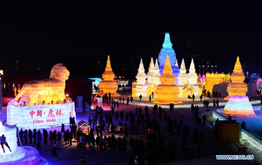 CHINA-HARBIN-ICE AND SNOW WORLD-OPENING (CN)