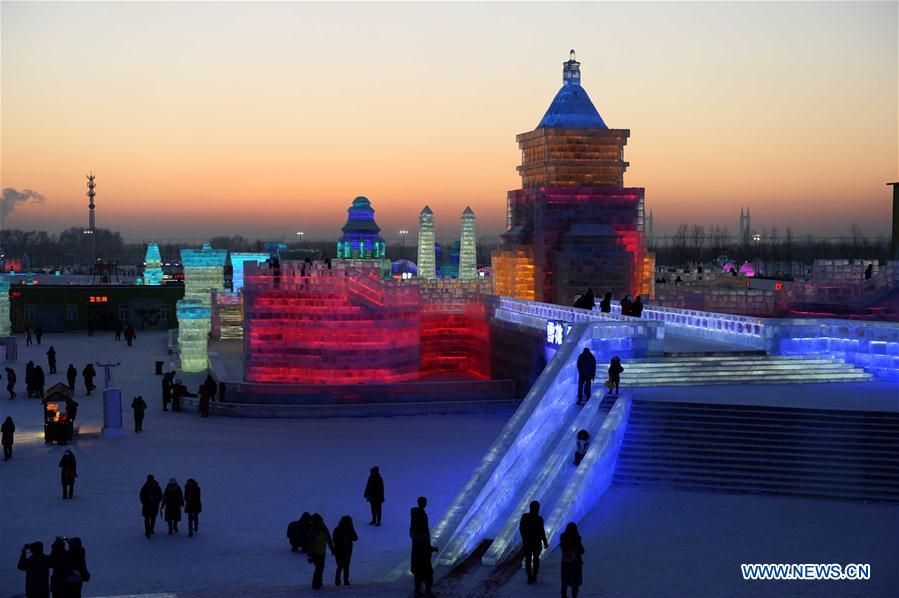 CHINA-HARBIN-ICE AND SNOW WORLD-OPENING (CN)