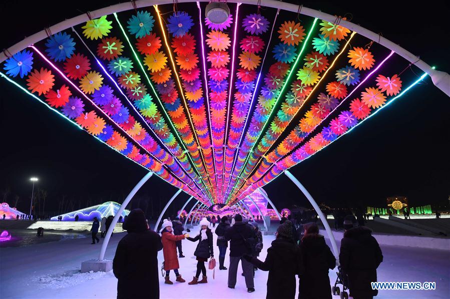 CHINA-HARBIN-ICE AND SNOW WORLD-OPENING (CN)