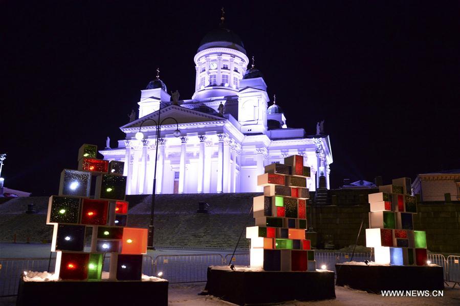 FINLAND-HELSINKI-LUX HELSINKI LIGHT FESTIVAL