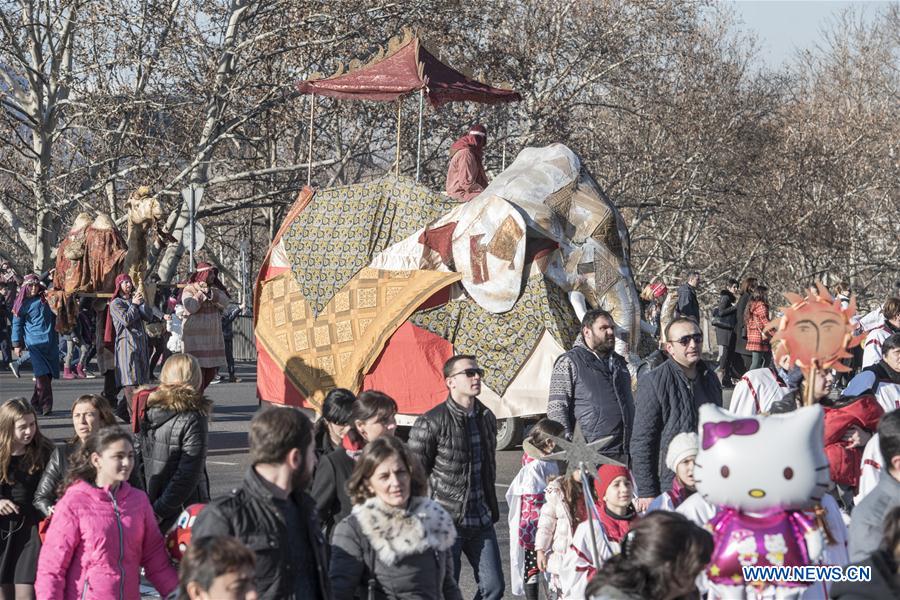 GEORGIA-TBILISI-ORTHODOX CHRISTMAS CELEBRATION
