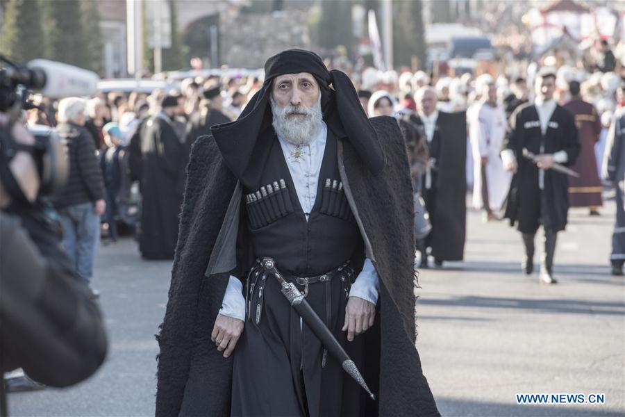 GEORGIA-TBILISI-ORTHODOX CHRISTMAS CELEBRATION