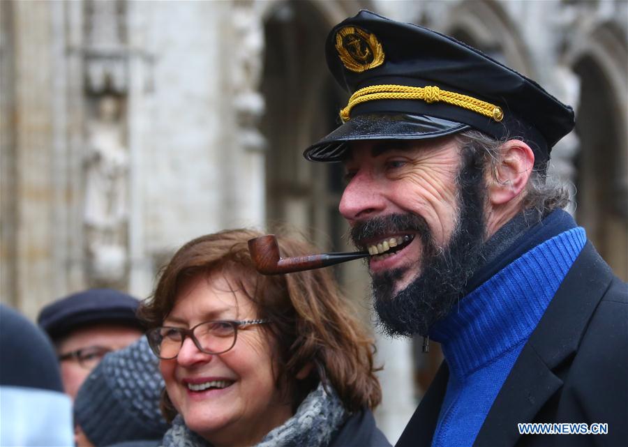 BELGIUM-BRUSSELS-"THE ADVENTURES OF TINTIN"-SHOW