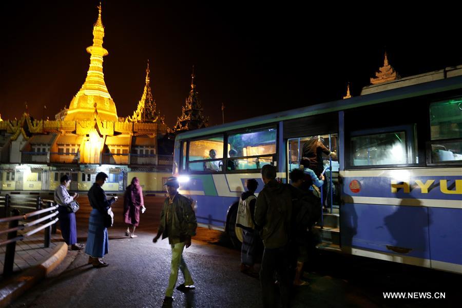 MYANMAR-YANGON-NEW BUS LINES REPLACEMENT