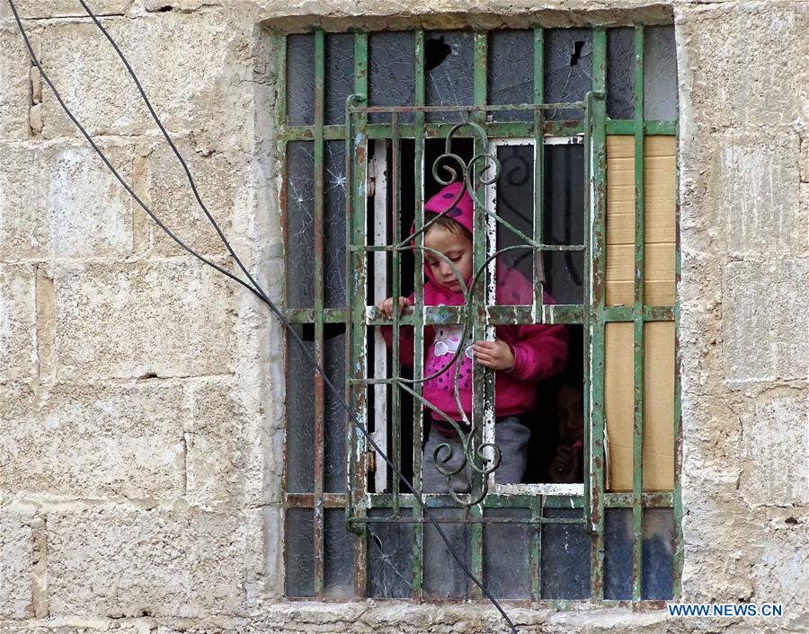 SYRIA-DAMASCUS-COUNTRYSIDE-CAR BOMB-BLAST