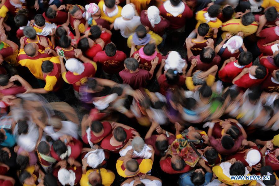 PHILIPPINES-MANILA-BLACK NAZARENE-ANNUAL FEAST