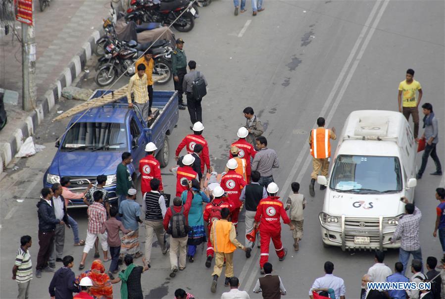 BANGLADESH-DHAKA-FIRE