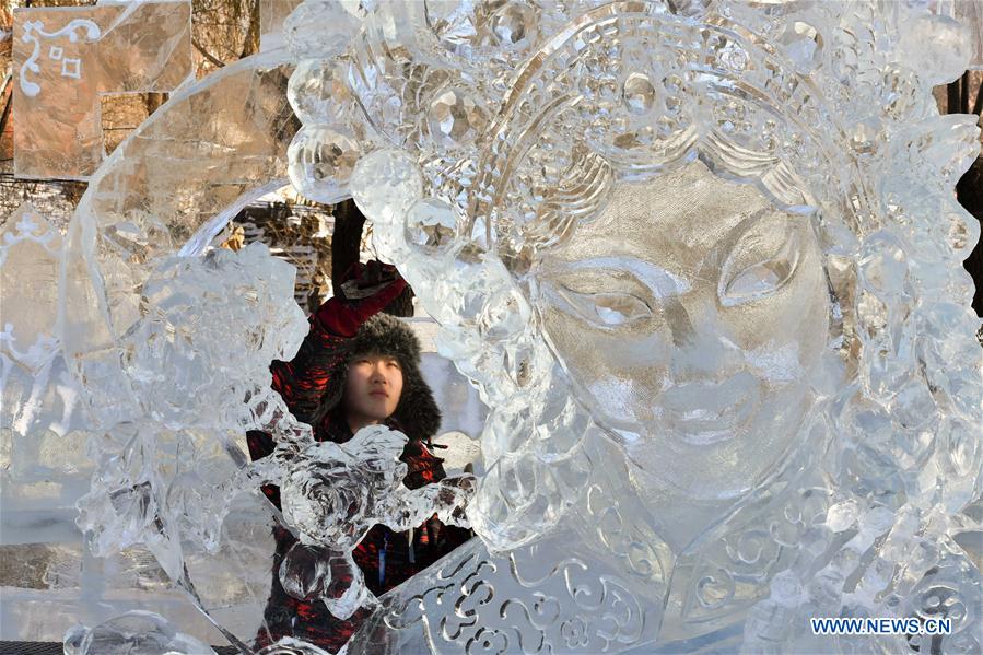 CHINA-HARBIN-ICE SCULPTURE-CONTEST(CN)