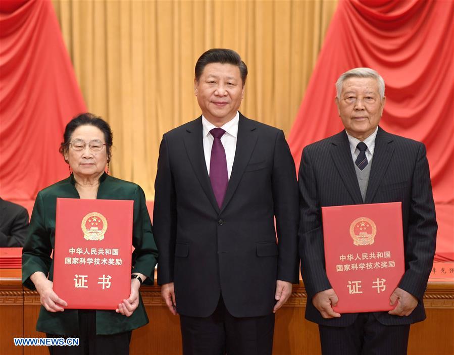 CHINA-BEIJING-SCIENTISTS-ACHIEVEMENTS-AWARD (CN)