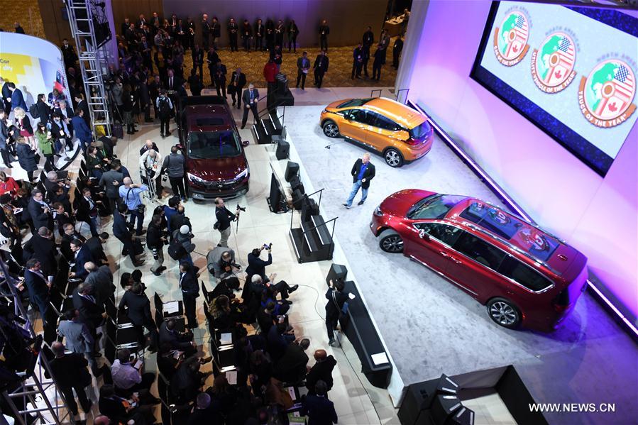 The Chevrolet Bolt EV won Car of the Year, and the Honda Ridgeline became Truck of the Year in the North American International Auto Show (NAIAS) that opened here Monday.