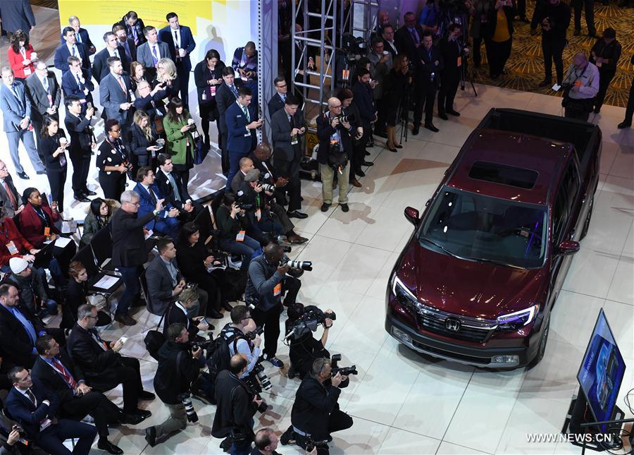 The Chevrolet Bolt EV won Car of the Year, and the Honda Ridgeline became Truck of the Year in the North American International Auto Show (NAIAS) that opened here Monday. The Chevrolet Bolt EV won Car of the Year, and the Honda Ridgeline became Truck of the Year in the North American International Auto Show (NAIAS) that opened here Monday.