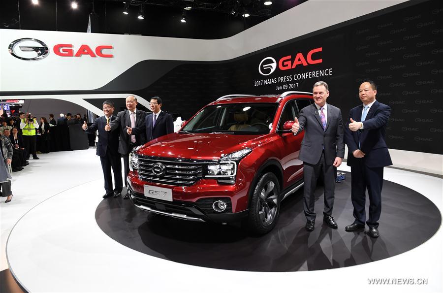 U.S.-DETROIT-AUTO SHOW-NAIAS-CHINA-GAC MOTORS