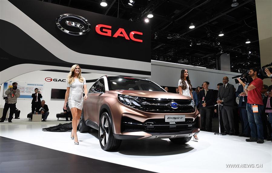 U.S.-DETROIT-AUTO SHOW-NAIAS-CHINA-GAC MOTORS