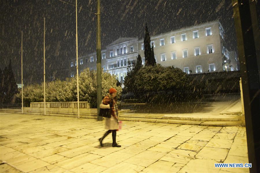 GREECE-ATHENS-WEATHER