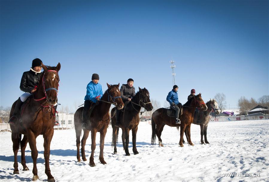 CHINA-XINJIANG-ILI-EQUESTRIAN TRAINING (CN)