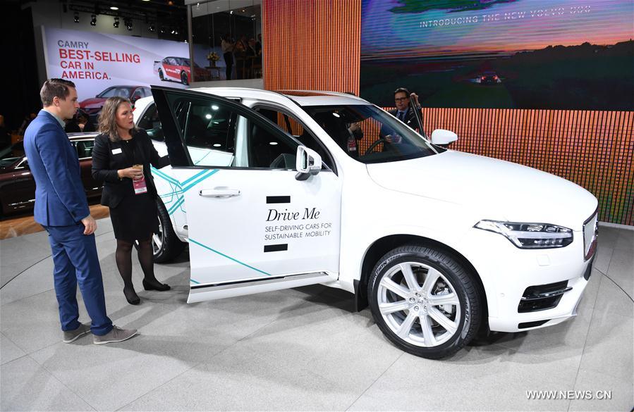 U.S.-DETROIT-AUTO SHOW-NAIAS-SELF-DRIVING