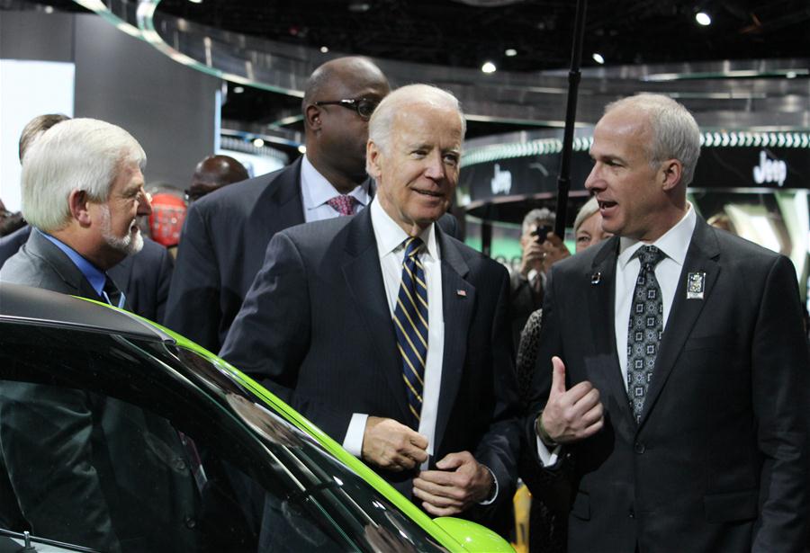 U.S.-DETROIT-AUTO SHOW-NAIAS-BIDEN-VISIT