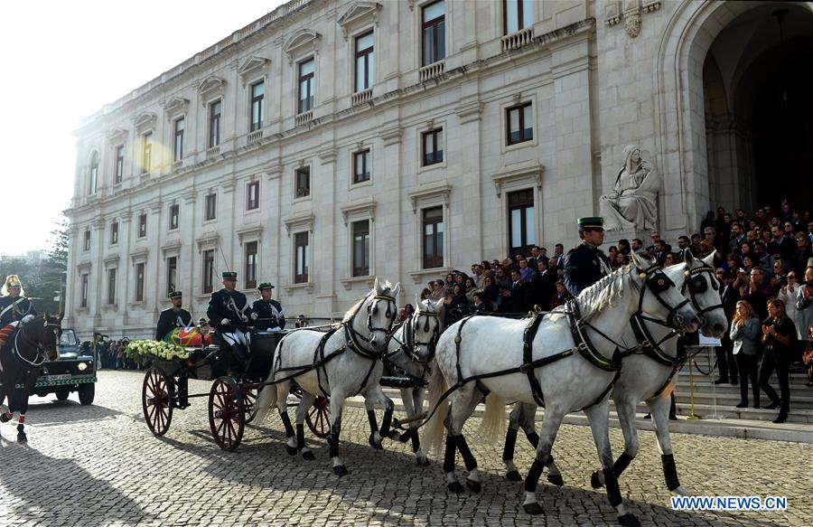 PORTUGAL-LISBON-STATE FUNERAL-MARIO SOARES
