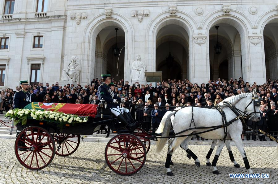 PORTUGAL-LISBON-STATE FUNERAL-MARIO SOARES
