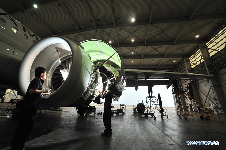 #CHINA-HAINAN-HAIKOU-AIRPLANE MAINTENANCE (CN)