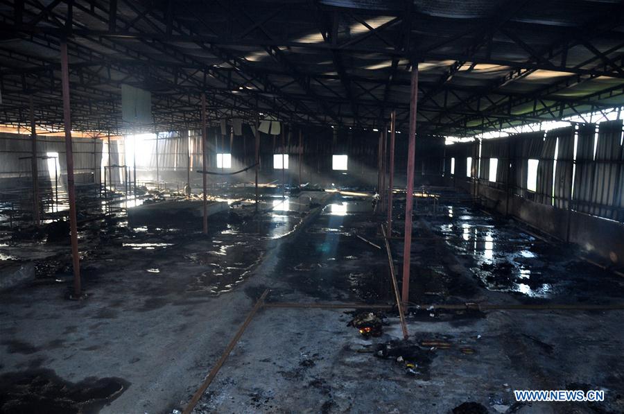 PAKISTAN-LAHORE-FIRE