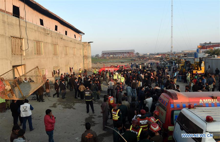 PAKISTAN-LAHORE-FIRE