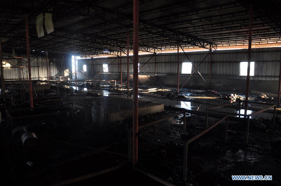 PAKISTAN-LAHORE-FIRE