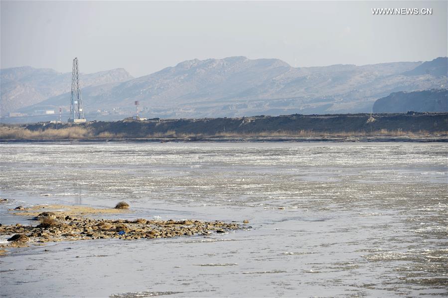 CHINA-NINGXIA-YELLOW RIVER-ICE (CN)