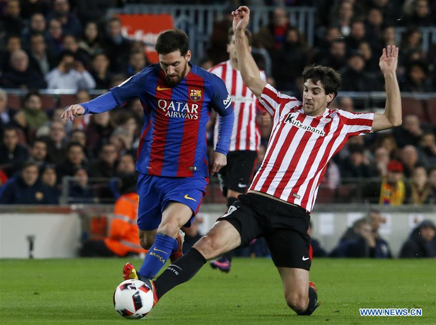 (SP)SPAIN-BARCELONA-SOCCER-KING'S CUP-BARCELONA VS ATHLETIC BILBAO