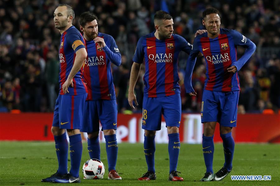 (SP)SPAIN-BARCELONA-SOCCER-KING'S CUP-BARCELONA VS ATHLETIC BILBAO