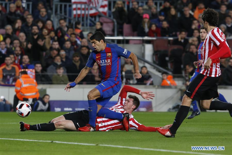 (SP)SPAIN-BARCELONA-SOCCER-KING'S CUP-BARCELONA VS ATHLETIC BILBAO