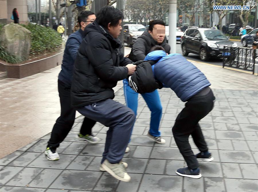 CHINA-SHANGHAI-POLICE-OPERATION (CN)