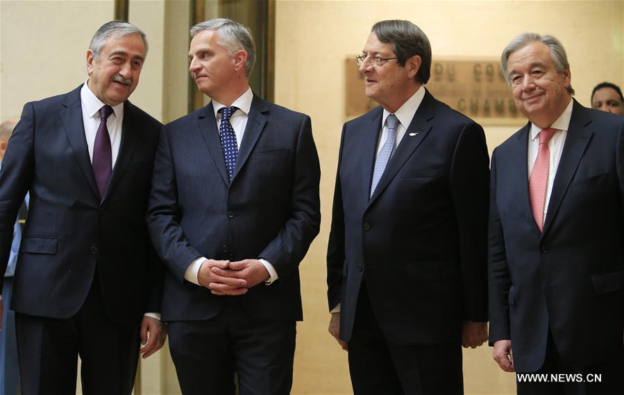 SWITZERLAND-GENEVA-CYPRUS NEGOTIATIONS