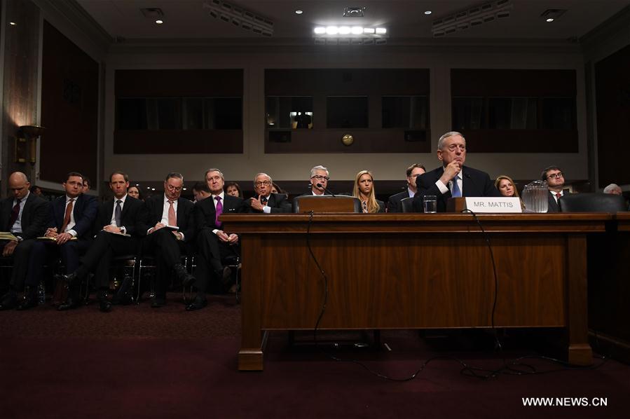 U.S.-WASHINGTON D.C.-DEFENSE SECRETARY-NOMINATION-HEARING