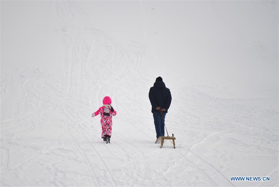SWITZERLAND-DAVOS-SNOW