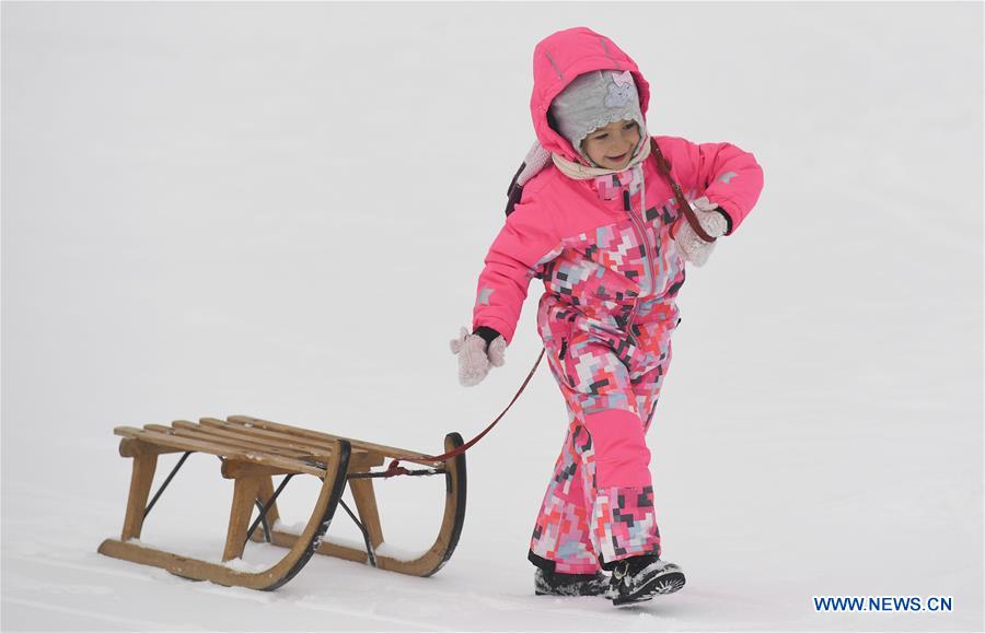 SWITZERLAND-DAVOS-SNOW