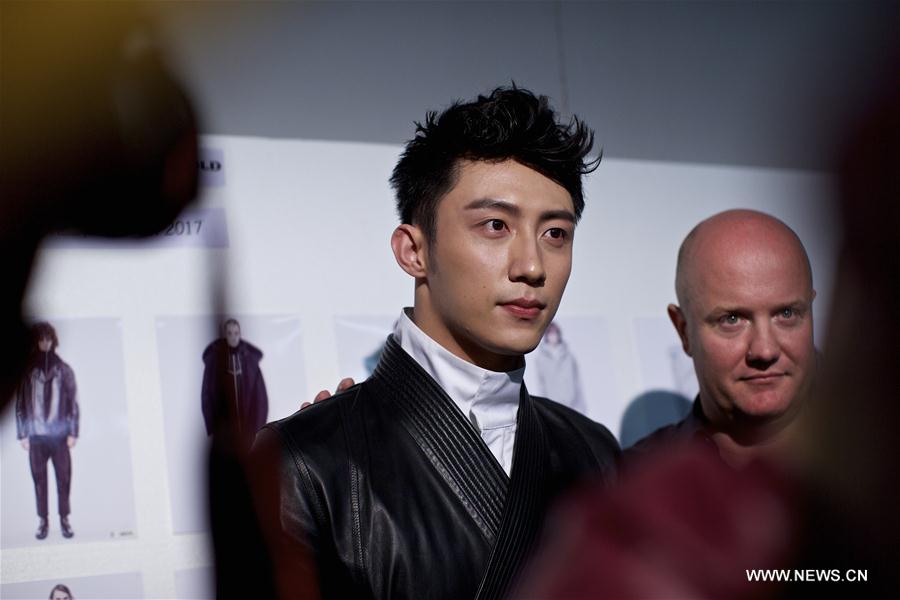 Models present creations of Diesel Black Gold men's Fall-Winter 2017-2018 collection during Milan Fashion Week in Milan, Italy, on Jan. 14, 2017. Models present creations of Diesel Black Gold men's Fall-Winter 2017-2018 collection during Milan Fashion Week in Milan, Italy, on Jan. 14, 2017.