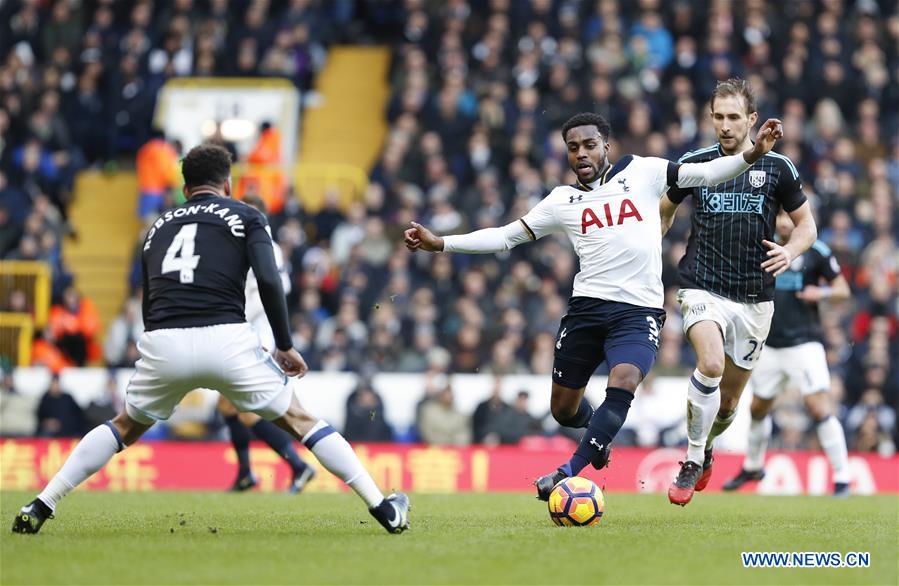 (SP)BRITAIN-LONDON-FOOTBALL-TOTTENHAM HOTSPUR VS WEST BROMWICH