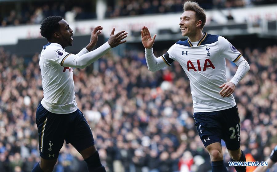 (SP)BRITAIN-LONDON-FOOTBALL-TOTTENHAM HOTSPUR VS WEST BROMWICH