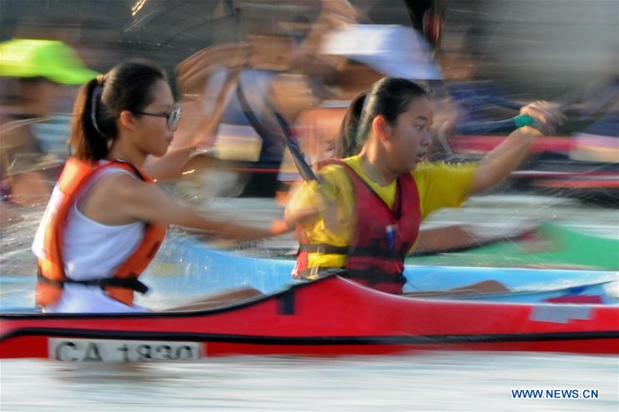 (SP)SINGAPORE-CANOE MARATHON