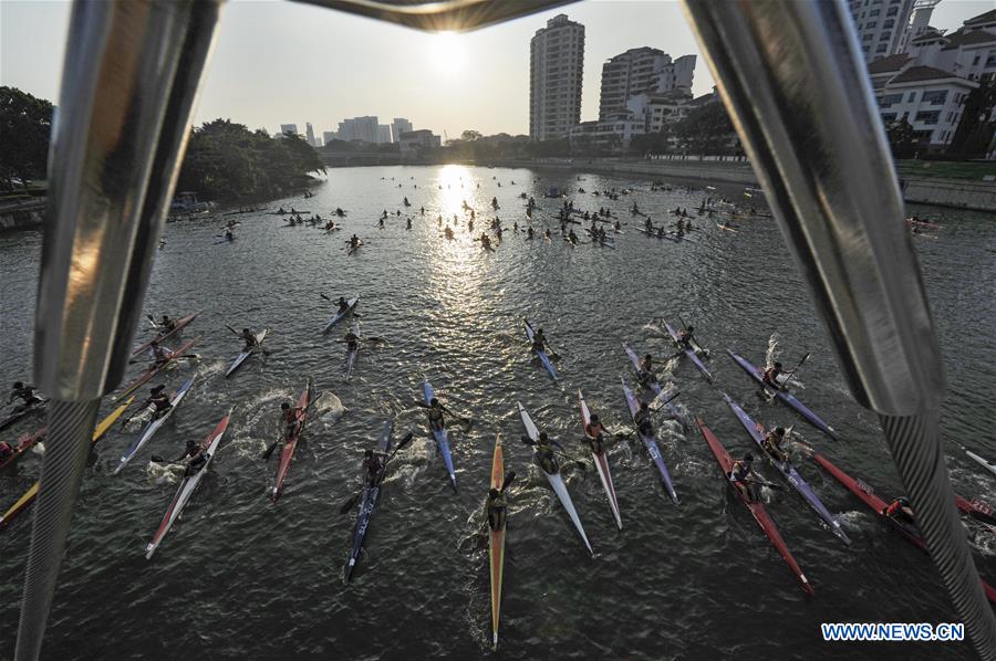 (SP)SINGAPORE-CANOE MARATHON