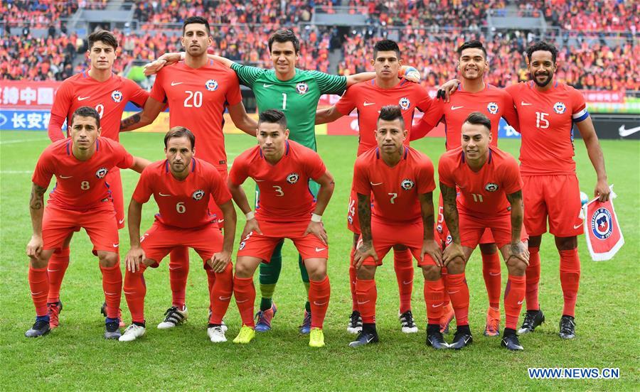 (SP)CHINA-NANNING-SOCCER-CHINA CUP-CHILE VS ICELAND