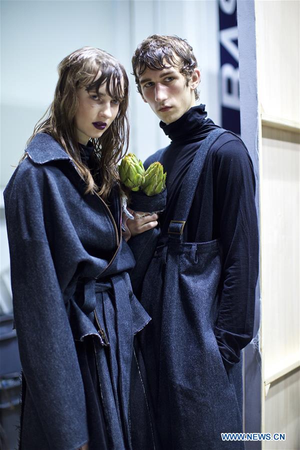ITALY-MILAN-FASHION WEEK-MEN-CHINESE DESIGNER-MIAORAN