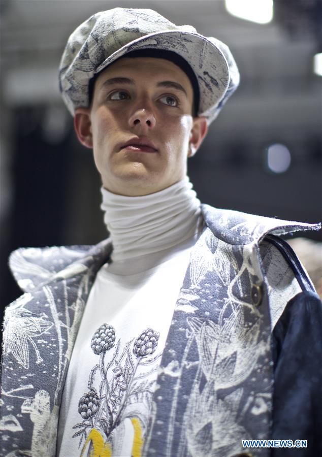 ITALY-MILAN-FASHION WEEK-MEN-CHINESE DESIGNER-MIAORAN