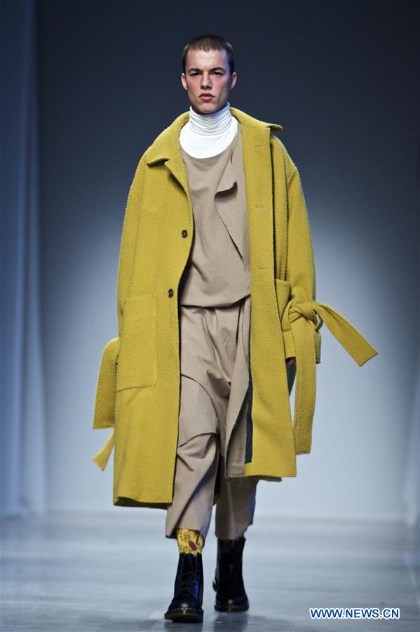 ITALY-MILAN-FASHION WEEK-MEN-CHINESE DESIGNER-MIAORAN